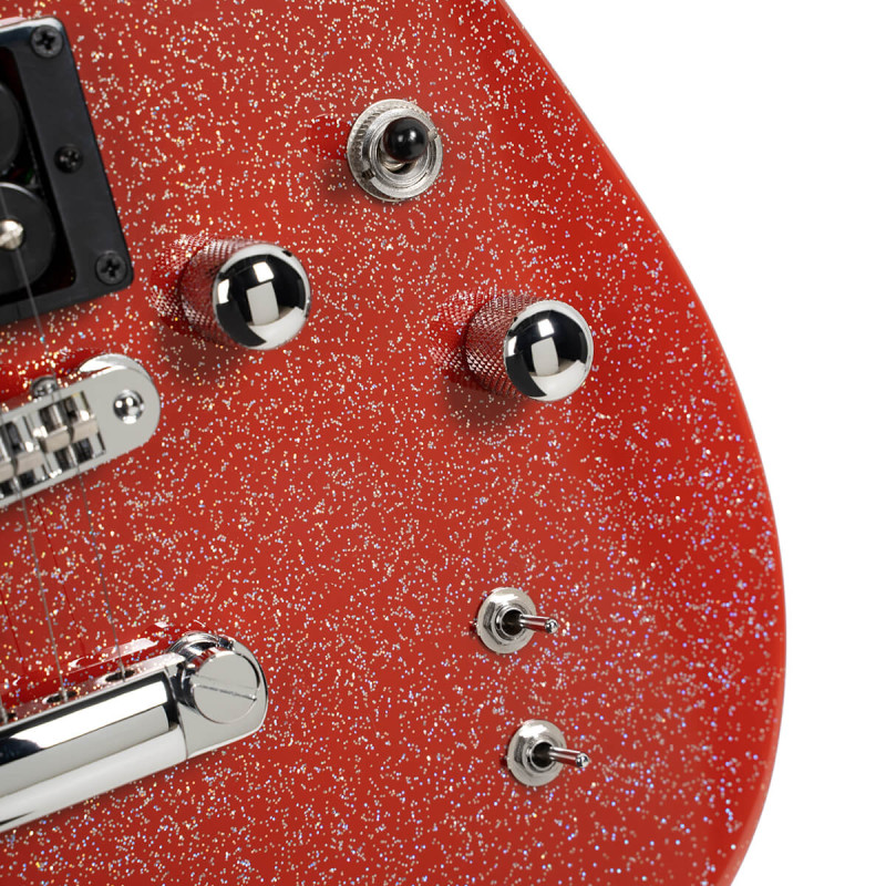 CORT MBM-2H Sustainiac (Red Sparkle) Электрогитара