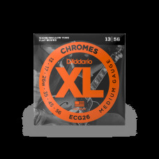 D‘ADDARIO ECG26 XL CHROMES MEDIUM (13-56) Струни для електрогітари