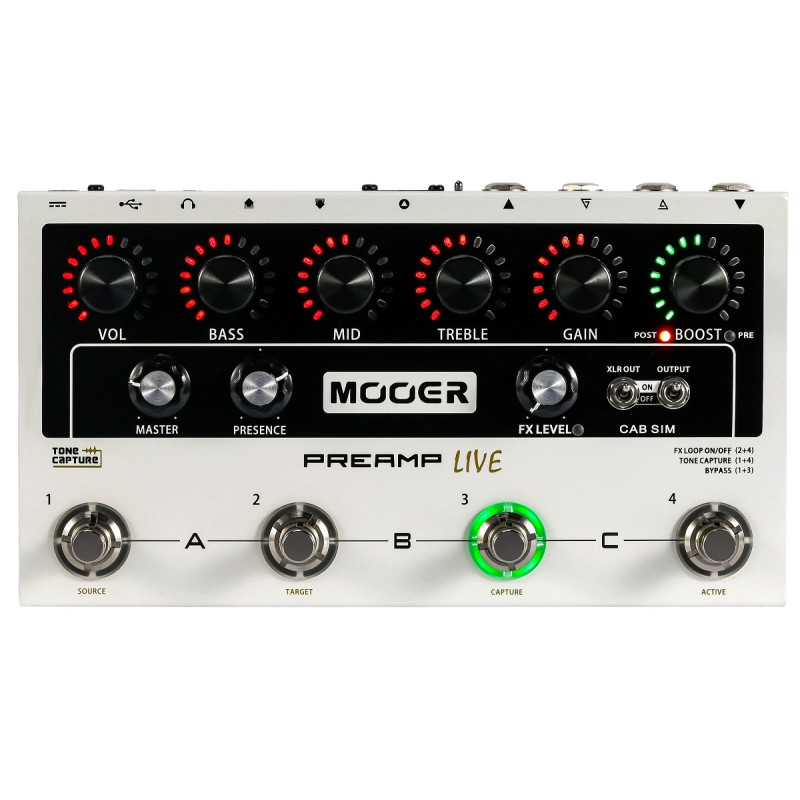 MOOER PREAMP LIVE Процесор ефектів