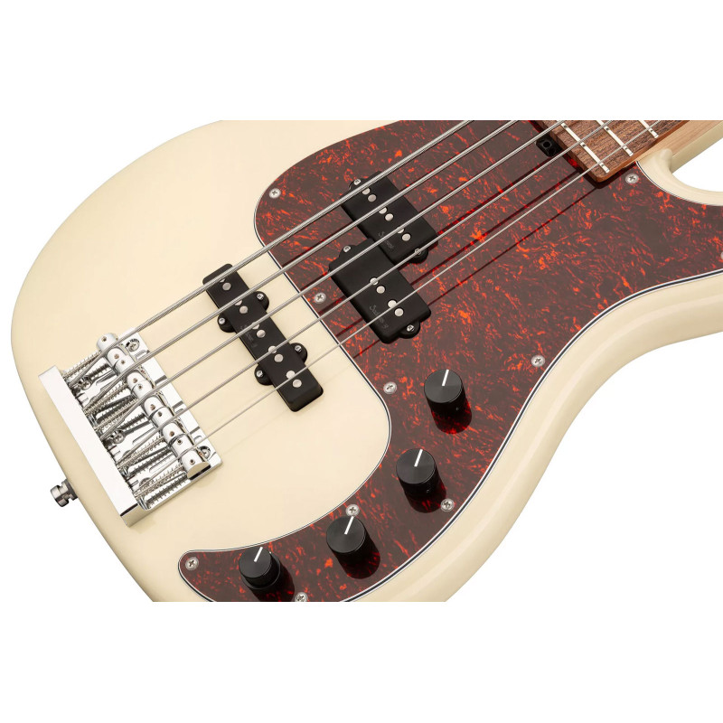 SADOWSKY MetroLine 21-Fret Hybrid P/J Bass, Alder, 5-String (Solid Olympic White High Polish) Бас-гітара