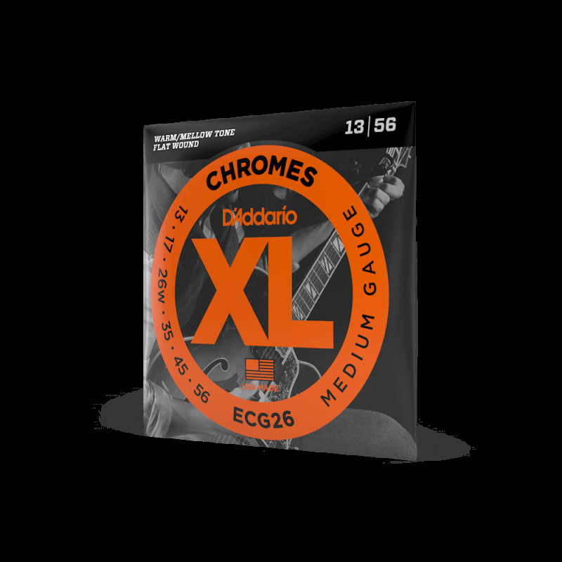 D‘ADDARIO ECG26 XL CHROMES MEDIUM (13-56) Струни для електрогітари