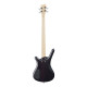 WARWICK RockBass Corvette Basic, 4-String (Nirvana Black Transparent Satin) Бас-гітара