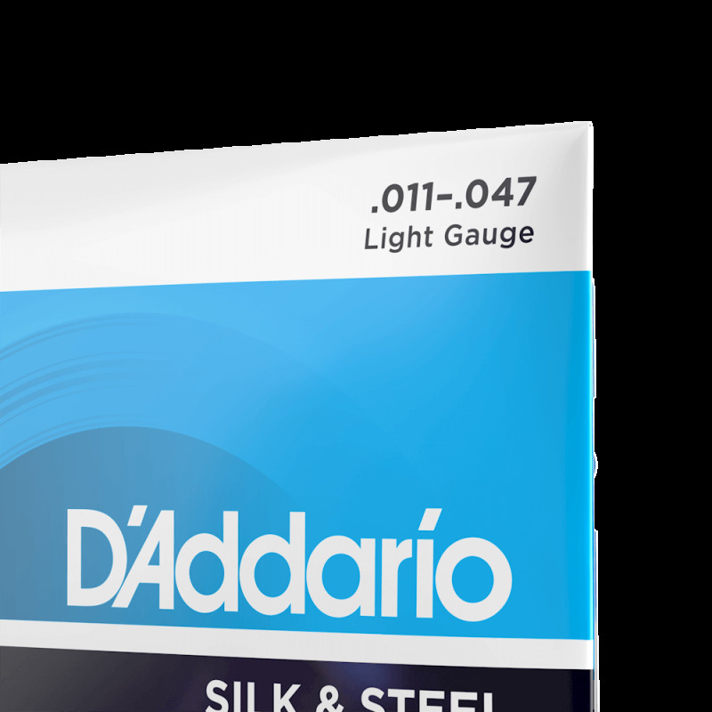 D‘ADDARIO EJ40 SILK & STEEL FOLK REGULAR LIGHT (11-47) Струни для акустичної гітари