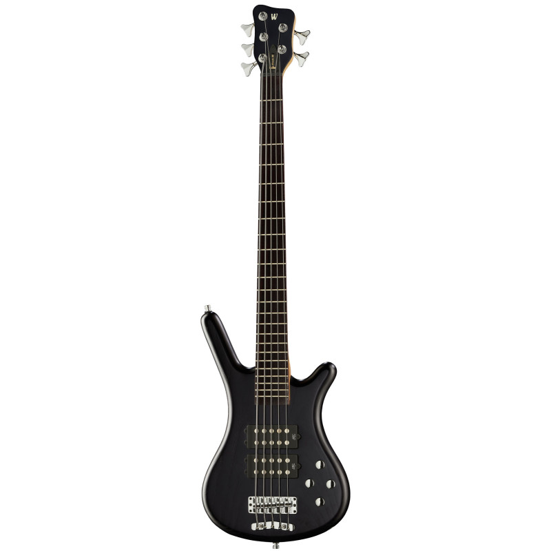 WARWICK RockBass Corvette $$, 5-String (Nirvana Black Transparent Satin) Бас-гітара