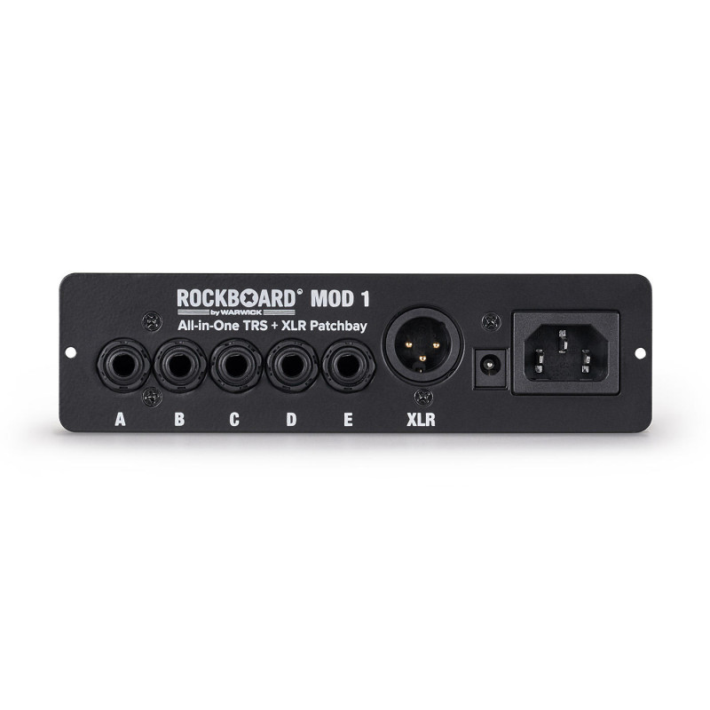ROCKBOARD MOD 1 V2 All-in-One TRS & XLR, IEC & Barrel Patchbay