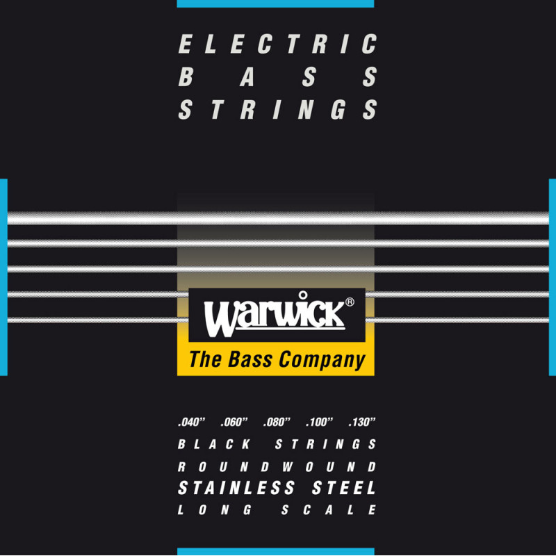 WARWICK 40300 Black Label Medium Light 5-String (40-130) Струны для бас-гитары