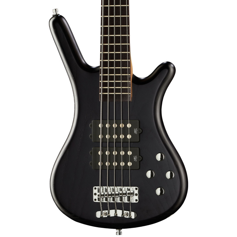 WARWICK RockBass Corvette $$, 5-String (Nirvana Black Transparent Satin) Бас-гітара