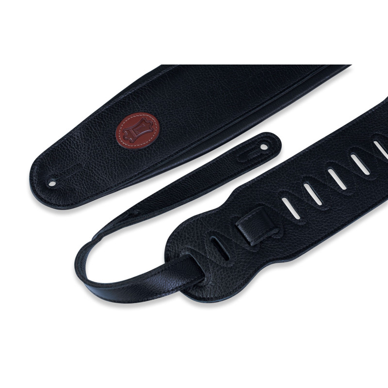LEVY'S MSS2-4-BLK SIGNATURE SERIES PADDED BASS STRAP (BLACK) Ремінь для гітари