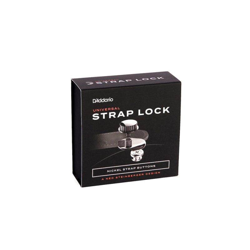 D`ADDARIO PW-SLS-01 Universal Strap Lock System (Black)