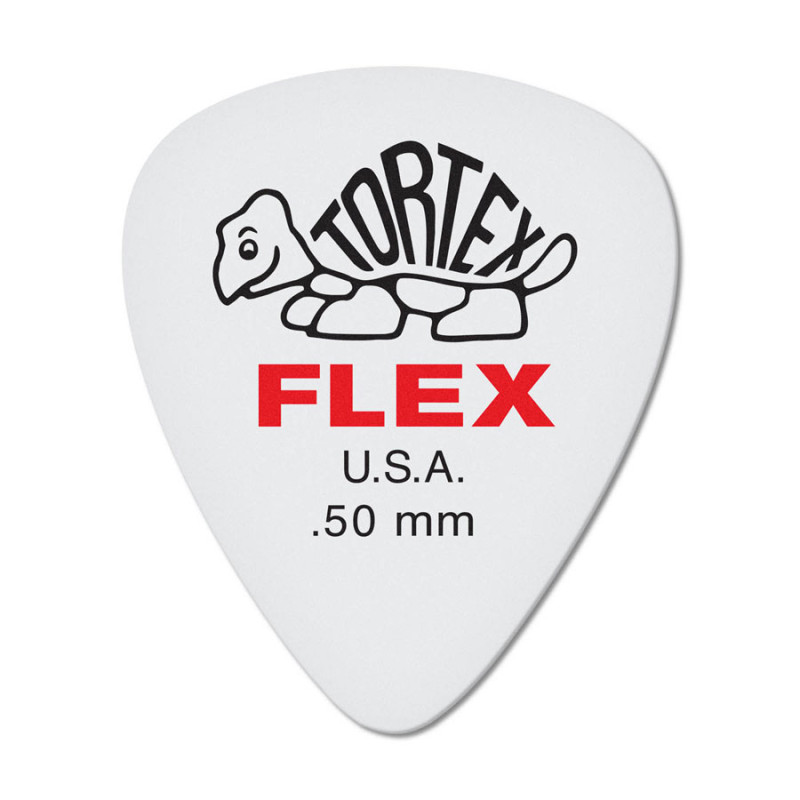 DUNLOP TORTEX FLEX STANDARD PICK .50MM Медіатори