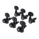 D'ADDARIO PWAT-332L AUTO-TRIM TUNING MACHINES (3 Per side, Black)
