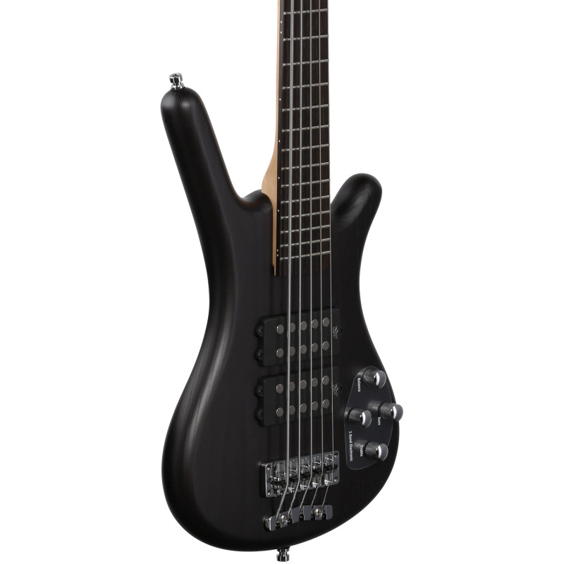 WARWICK RockBass Corvette $$, 5-String (Nirvana Black Transparent Satin) Бас-гітара