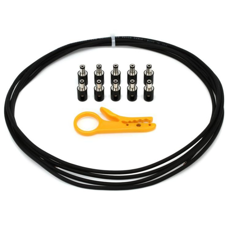 LAVA CABLE LCDCKT-B Tightrope Solder Free DC Kit (Black) Патч кабель для живлення педалей