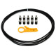 LAVA CABLE LCDCKT-B Tightrope Solder Free DC Kit (Black) Патч кабель для живлення педалей