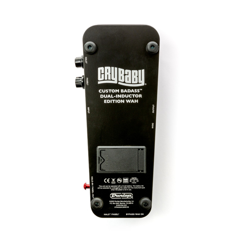 DUNLOP CRY BABY CUSTOM BADASS DUAL-INDUCTOR EDITION WAH Педаль эффектов