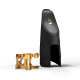 D`ADDARIO H-LIGATURE & CAP FOR TENOR SAXOPHONE Gold-Plated
