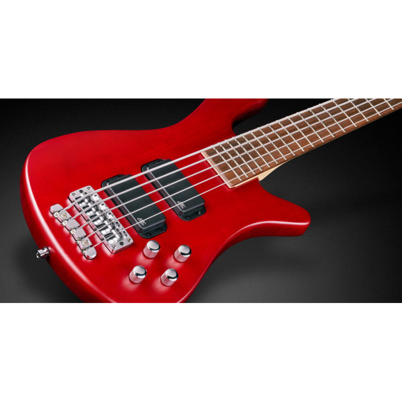 WARWICK RockBass Streamer Standard, 5-String (Burgundy Red Transparent Satin) Бас-гітара