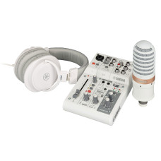 YAMAHA AG03MK2 LSPK Live Streaming Pack (Белый) Аудиоинтерфейс для ПК