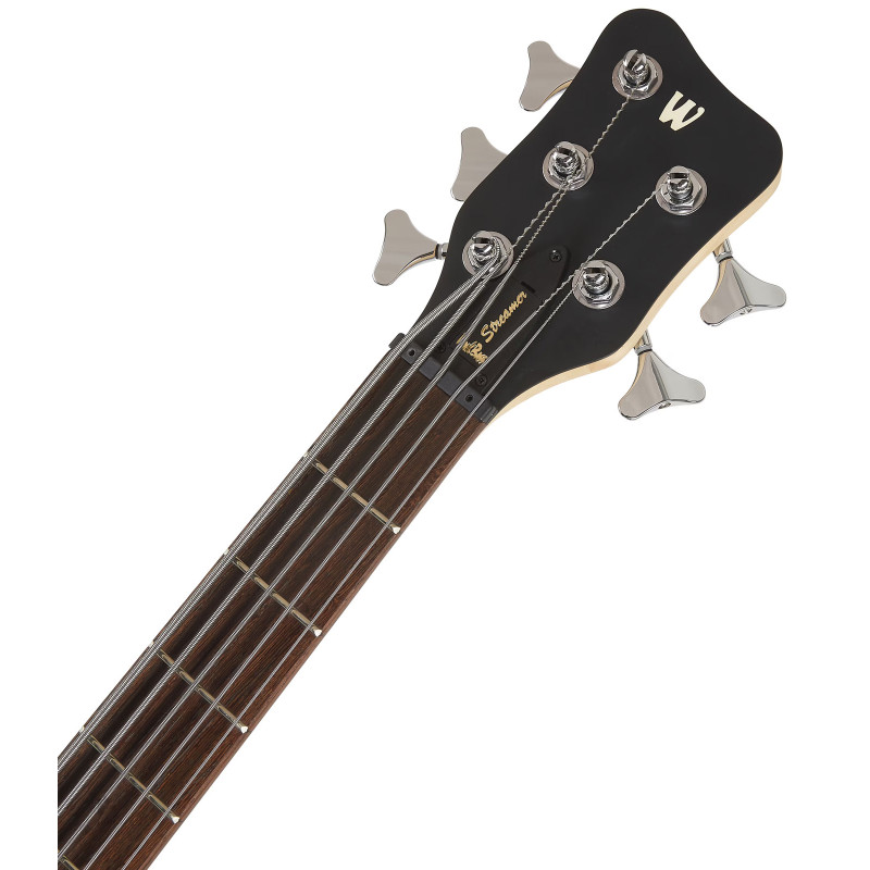 WARWICK RockBass Streamer Standard, 5-String (Burgundy Red Transparent Satin) Бас-гітара