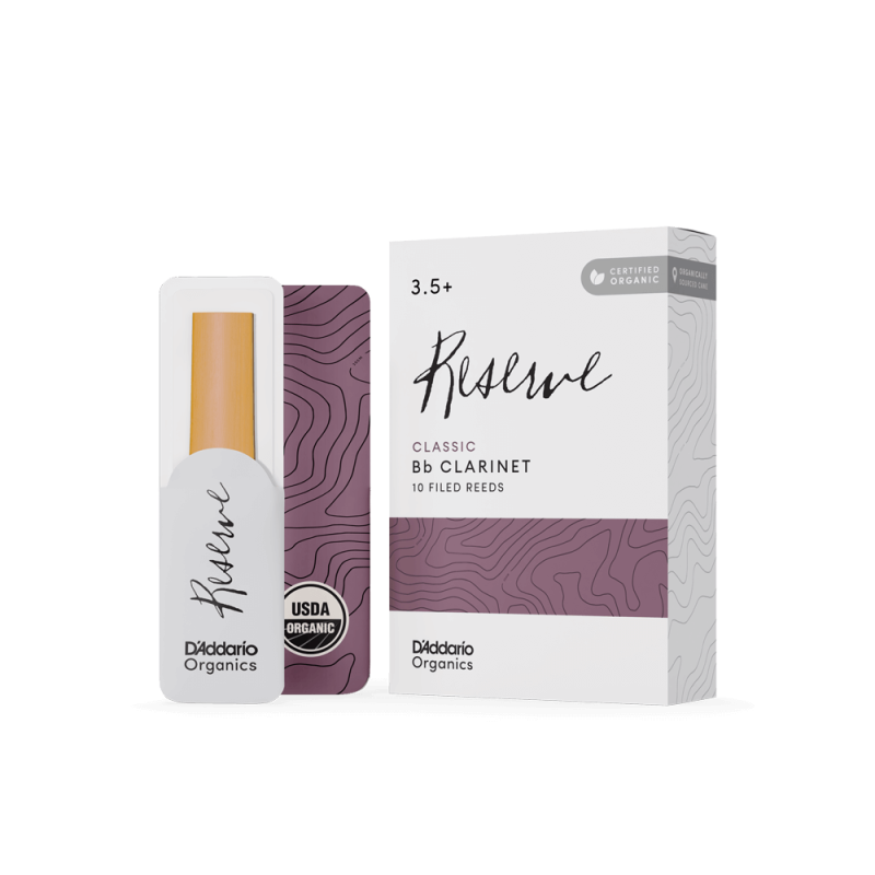 D'ADDARIO Organic Reserve Classic Bb Clarinet #3.5+ - (1 шт)