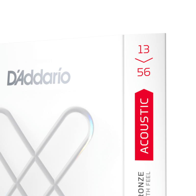 D‘ADDARIO XSABR1356 XS 80/20 BRONZE MEDIUM (13-56) Струни для акустичної гітари