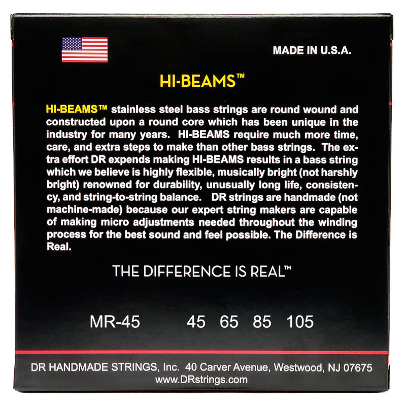 DR Strings HI-BEAM Bass - Medium (45-105)