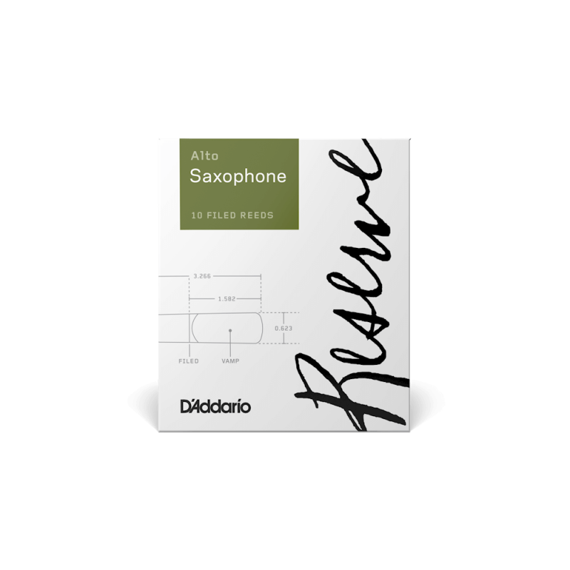 D`ADDARIO Reserve - Alto Sax #3.5 - 10 Pack