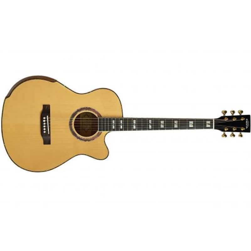 FIESTA WEST 40" TRANSACOUSTIC Акустическая гитара