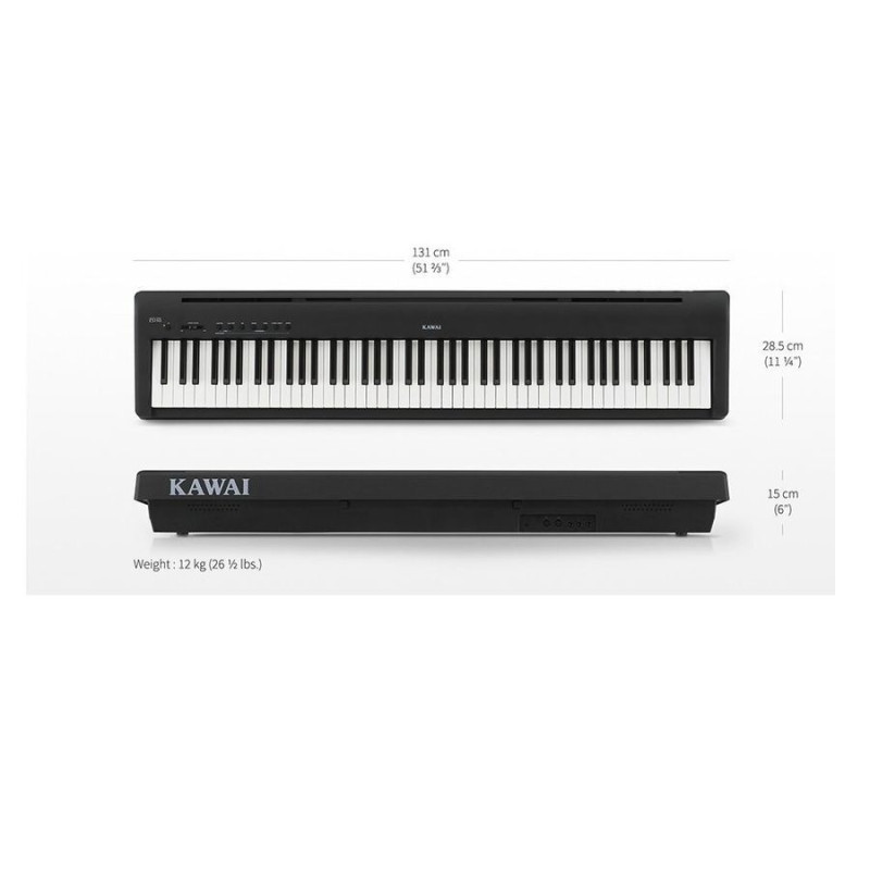 Цифрове піаніно Kawai ES110 B Чорне
