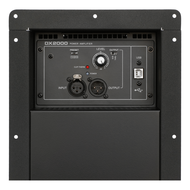 PARK AUDIO DX2000-4 DSP PFC Широкополосный 1-канальный встраиваемый усилитель