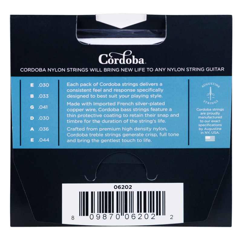 CORDOBA 06202 Nylon Guitar Strings - Hard Струны для классической гитары