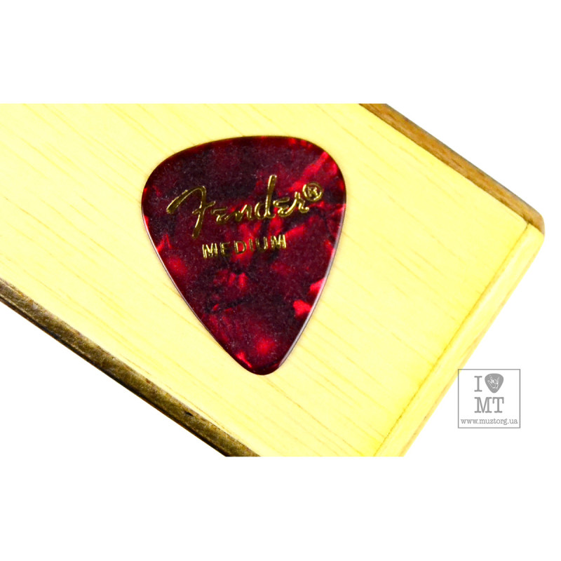 FENDER 351 SHAPE PREMIUM PICKS RED MOTO MEDIUM Медиатор