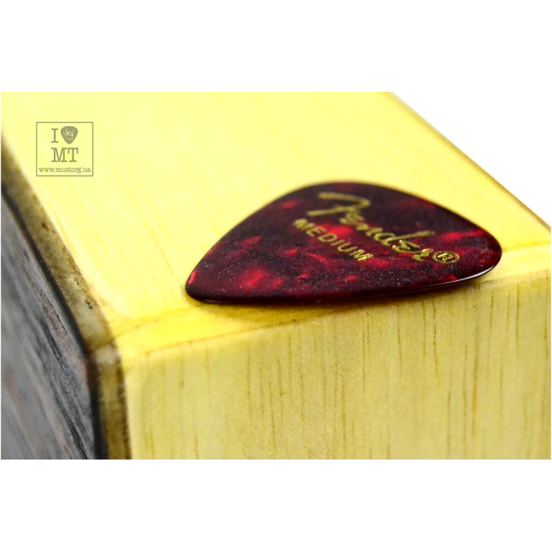 FENDER 351 SHAPE PREMIUM PICKS RED MOTO MEDIUM Медиатор