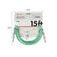 FENDER CABLE ORIGINAL SERIES 15' SURF GREEN Кабель инструментальный