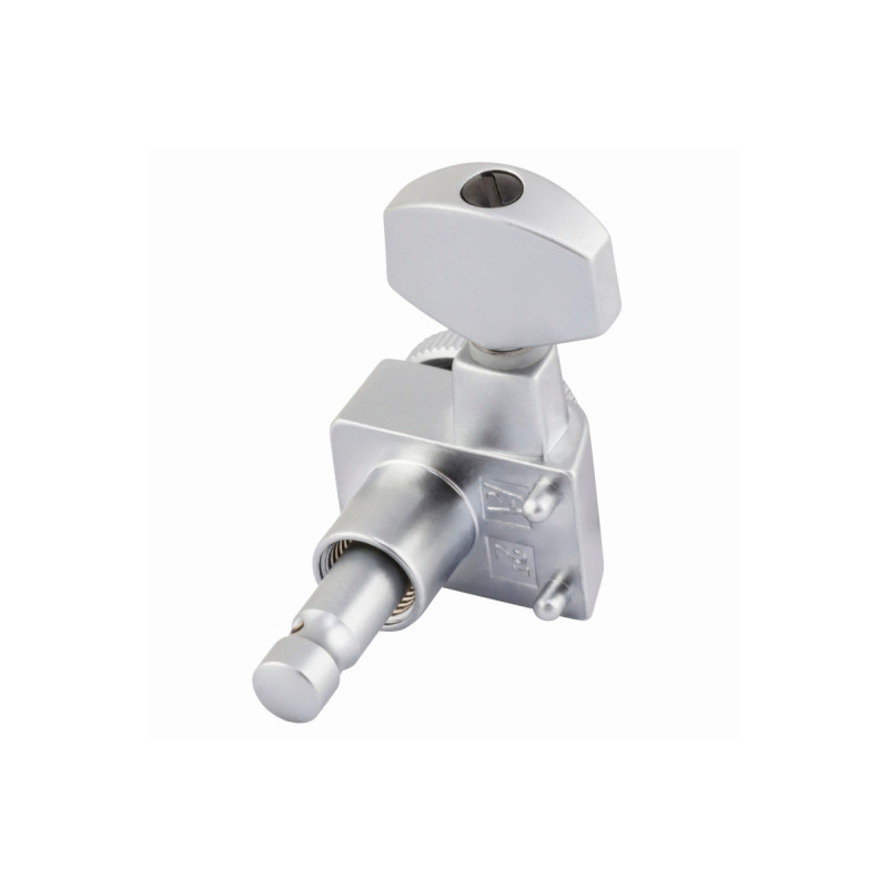 FENDER LOCKING STRATOCASTER/TELECASTER TUNING MACHINE SETS BRUSHED CHROME Кілки для гітари