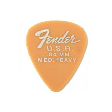 FENDER DURA-TONE DELRIN PICKS 0.84 MM, 351 SHAPE - 12 PACK BUTTERSCOTCH BLONDE Набір медіаторів