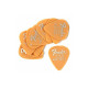 FENDER DURA-TONE DELRIN PICKS 0.84 MM, 351 SHAPE - 12 PACK BUTTERSCOTCH BLONDE Набір медіаторів