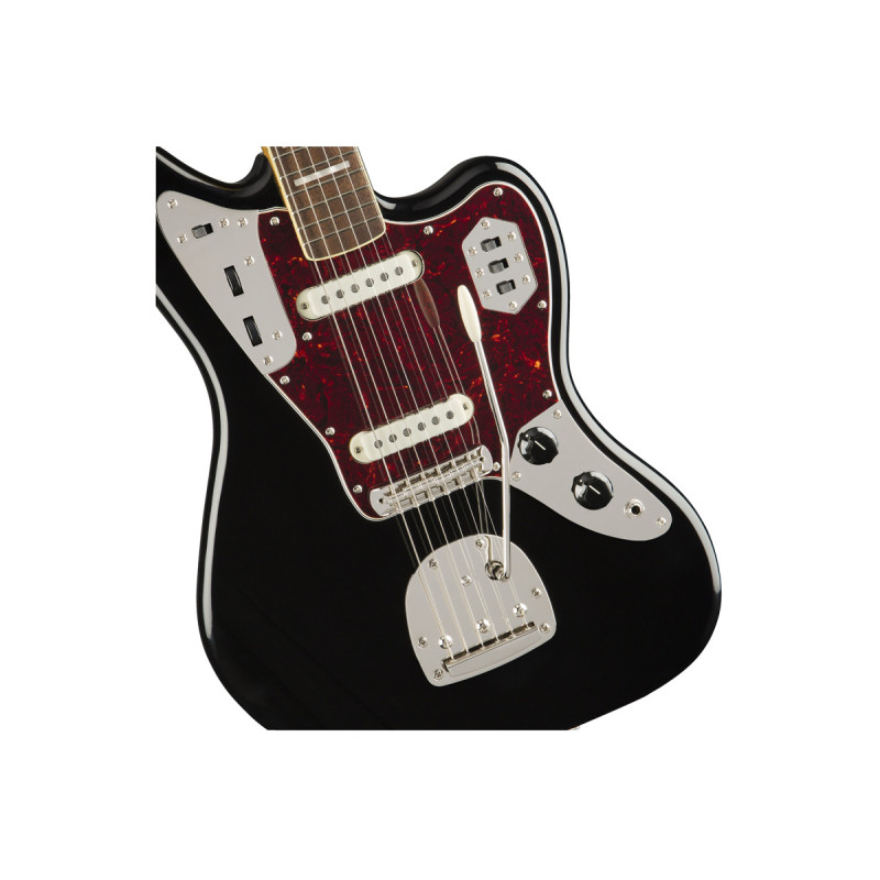 SQUIER by FENDER CLASSIC VIBE 70S JAGUAR LRL BLACK Электрогитара