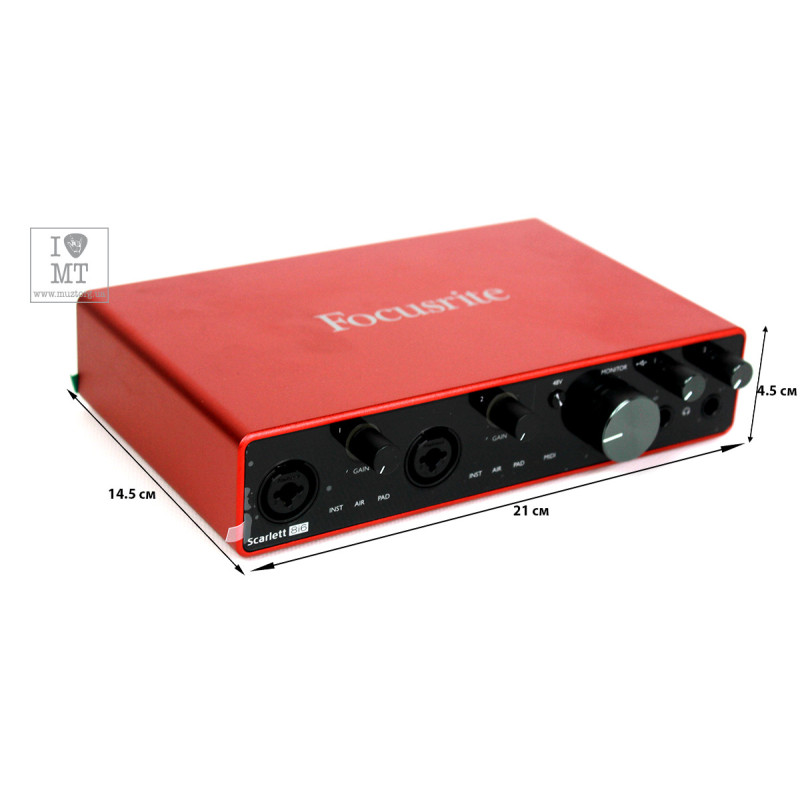 FOCUSRITE Scarlett 8i6 3rd Gen Аудіоінтерфейс