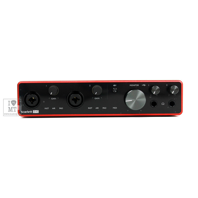 FOCUSRITE Scarlett 8i6 3rd Gen Аудіоінтерфейс