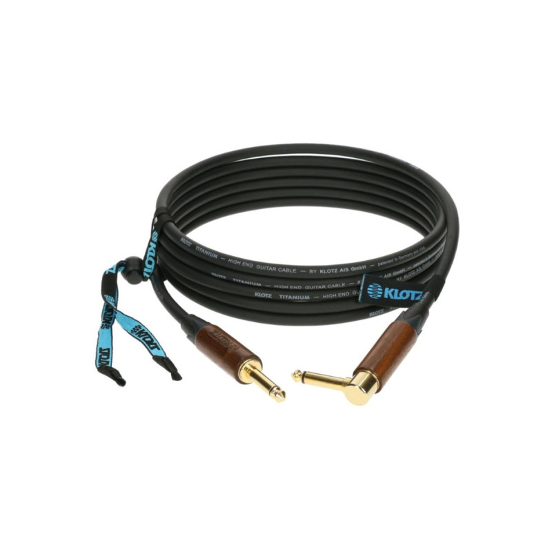 KLOTZ TITANIUM WALNUT INSTRUMENT CABLE 4.5 M Кабель инструментальный