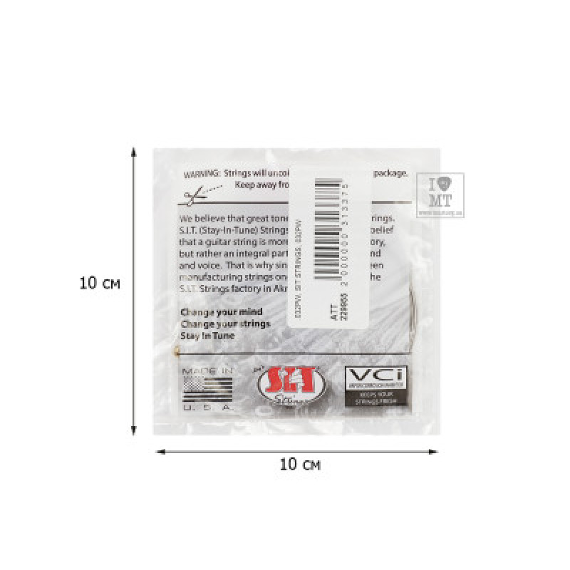 Струна для електрогітари SIT STRINGS 032PW
