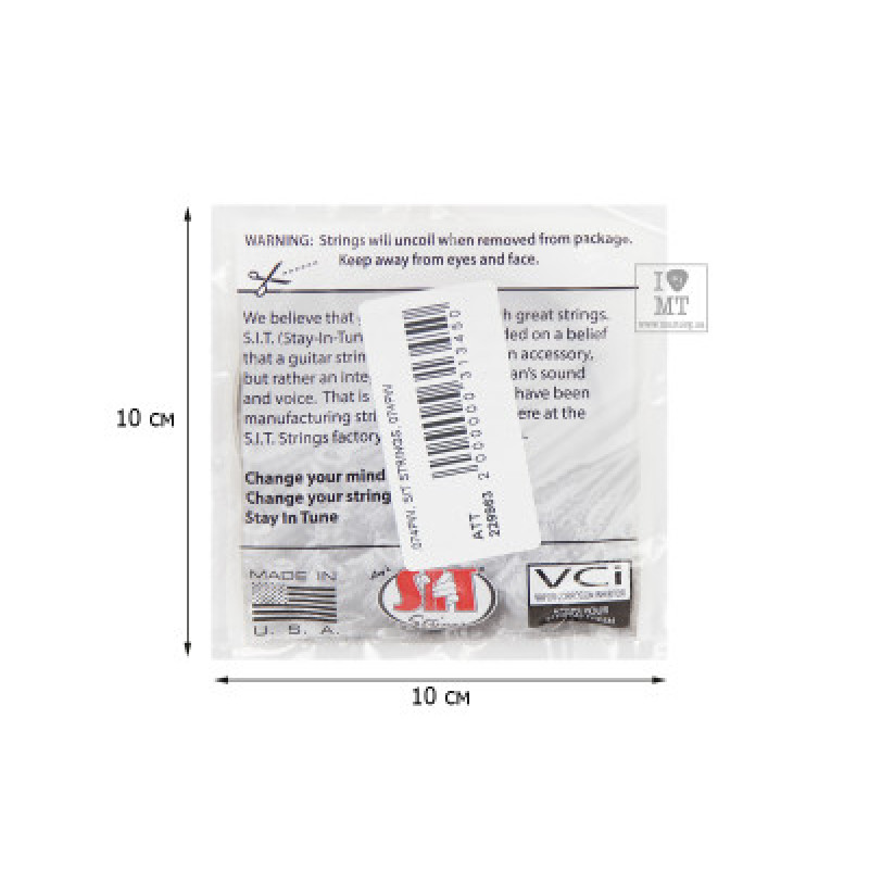 Струна для електрогітари SIT STRINGS 074PW