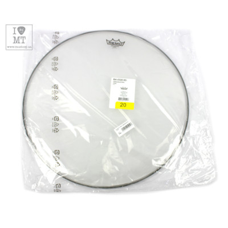 Пластик для барабана REMO AMBASSADOR 20' CLEAR