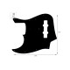 FENDER PURE VINTAGE PICKGUARD JAZZ BASS 70S 10-HOLE BLACK Пикгард