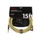 FENDER CABLE DELUXE SERIES 15' ANGLED TWEED Кабель инструментальный