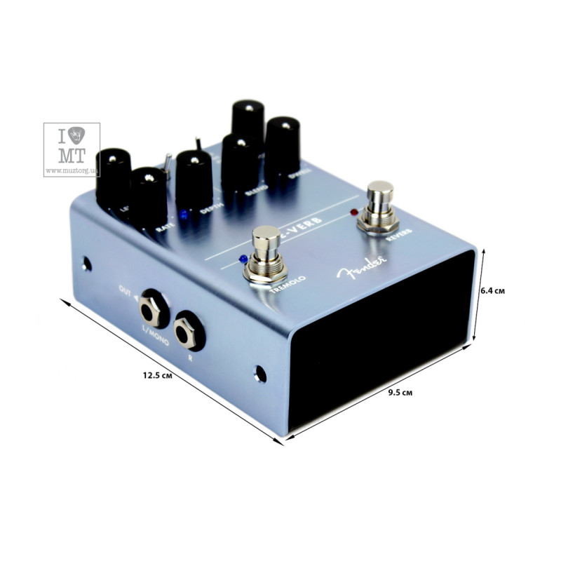 FENDER PEDAL TRE-VERB Педаль ефектів