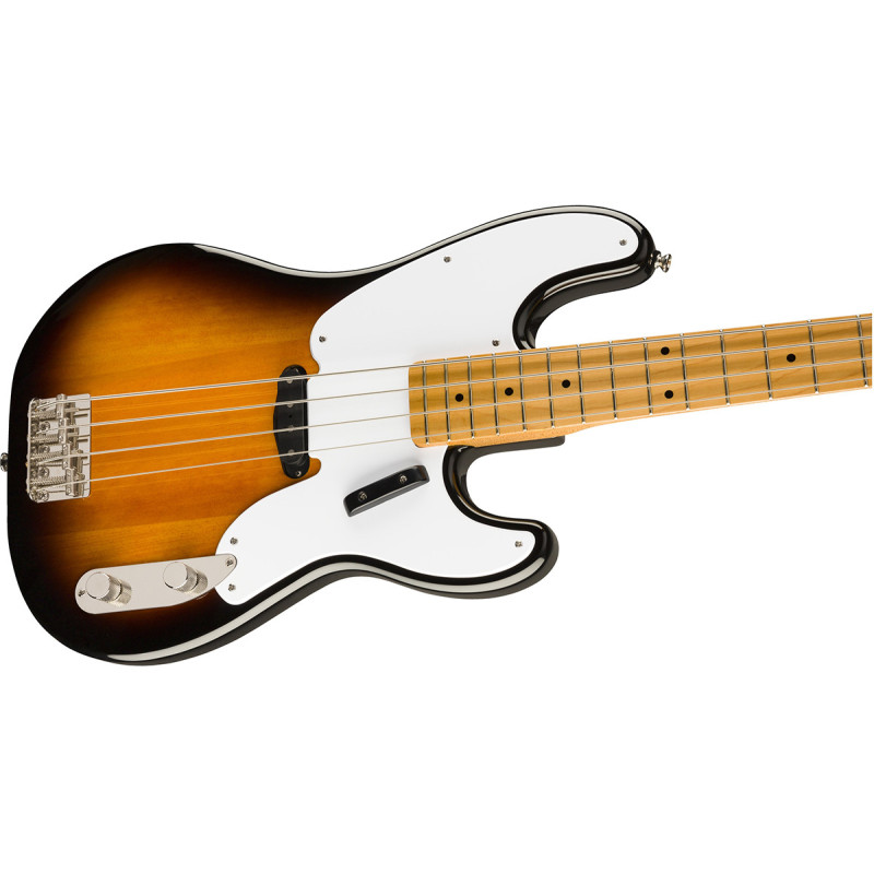 SQUIER by FENDER CLASSIC VIBE \'50S PRECISION BASS MAPLE FINGERBOARD 2-COLOR SUNBURST Бас-гітара