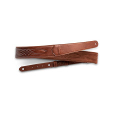 Ремінь гітарний TAYLOR GUITARS STRAP VEGAN LEATHER MEDIUM BROWN 2