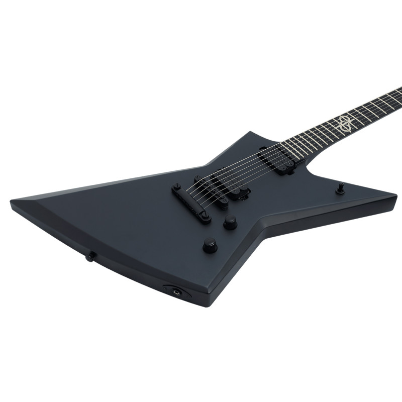 SOLAR GUITARS E2.6C CARBON BLACK MATTE Электрогитара